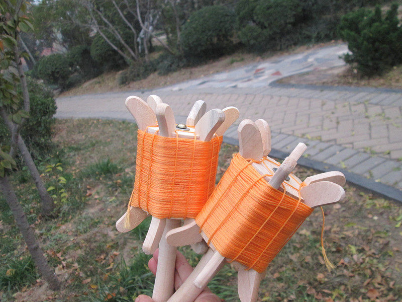 风筝放飞潍坊工具传统大木拐子绕线绕线板