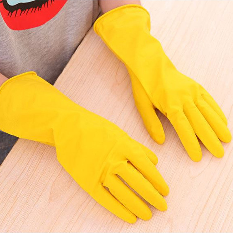 厨房橡胶手套家务洗衣服刷碗防水乳胶保暖加厚塑胶洗碗耐用胶皮套