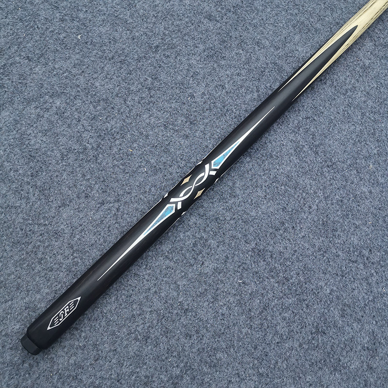 jf琥珀精灵白蜡前肢中式小头杆黑台球九球台球杆