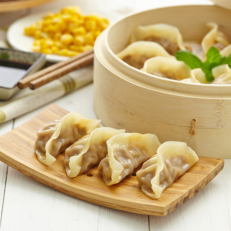 正大玉米蔬菜猪肉蒸饺400g20个微波煎饺饺子水饺