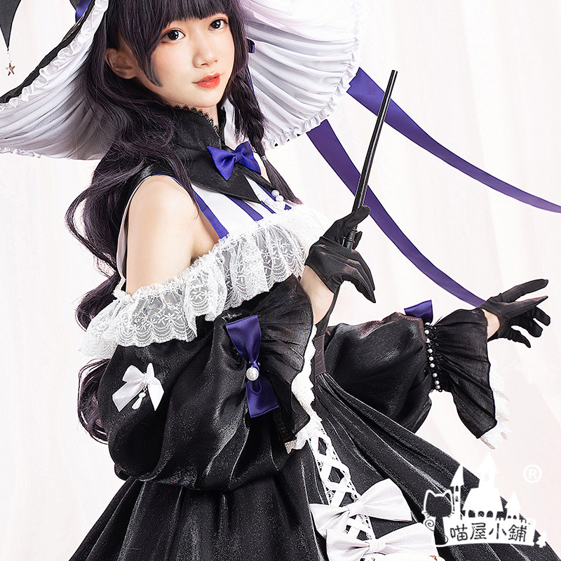 喵屋小铺时空中的旅人cos书中童话魔女女的cosplay男装