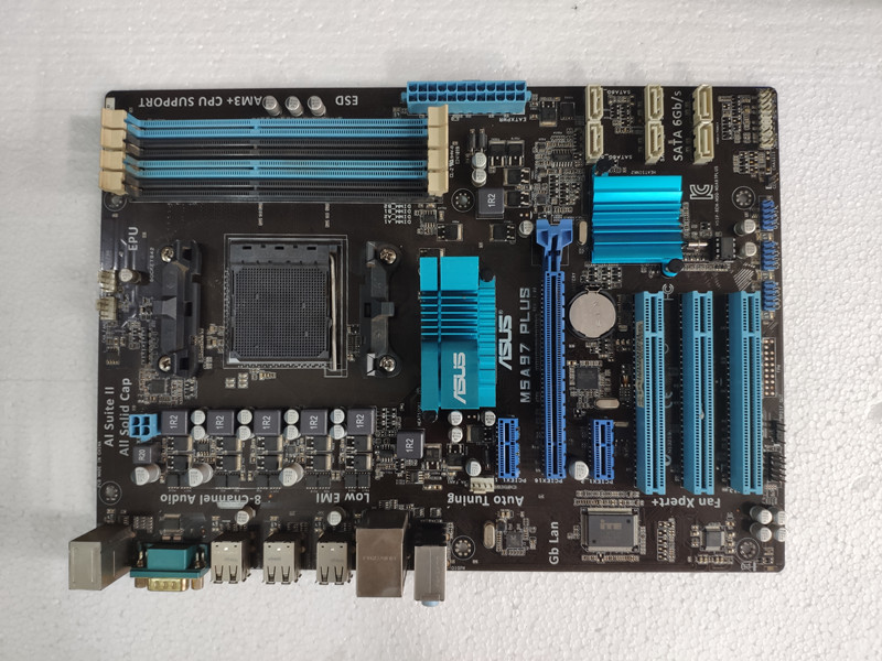 华硕m5a97plus,华硕b75m-plus asus华硕m5a97plusam3am3cpu主板支持推土机主板