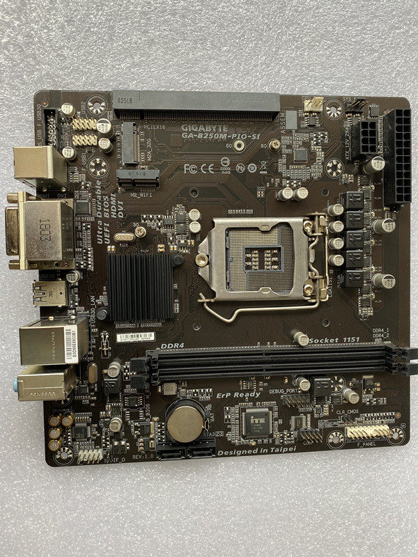 gigabyte技嘉b250mpiosi横插显卡1151针67代一体机专用主板主板