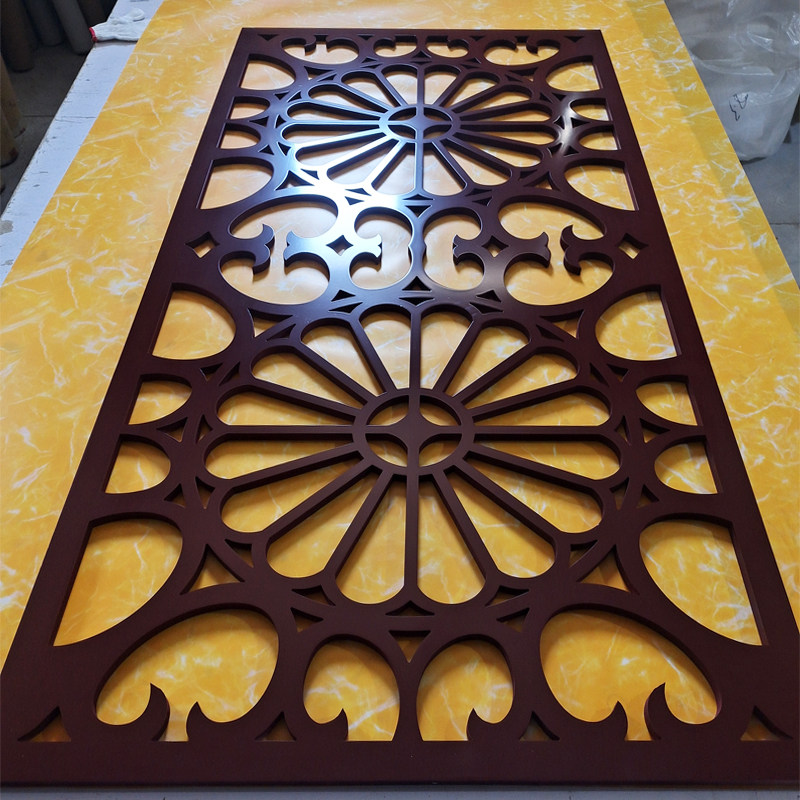 中式吊顶镂空花格pvc通花仿古窗格进门玄关通花板