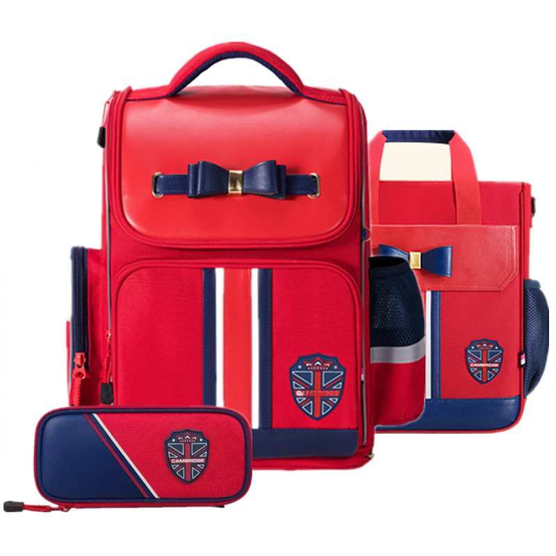 kk剑桥儿童男女书包小学生一二三到六年级文具礼盒套装组合三件套