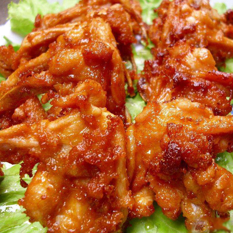 鸡锁骨奥尔良连味心脆鸡叉骨鸡胸肉油炸烧烤食材批发冷冻半成品