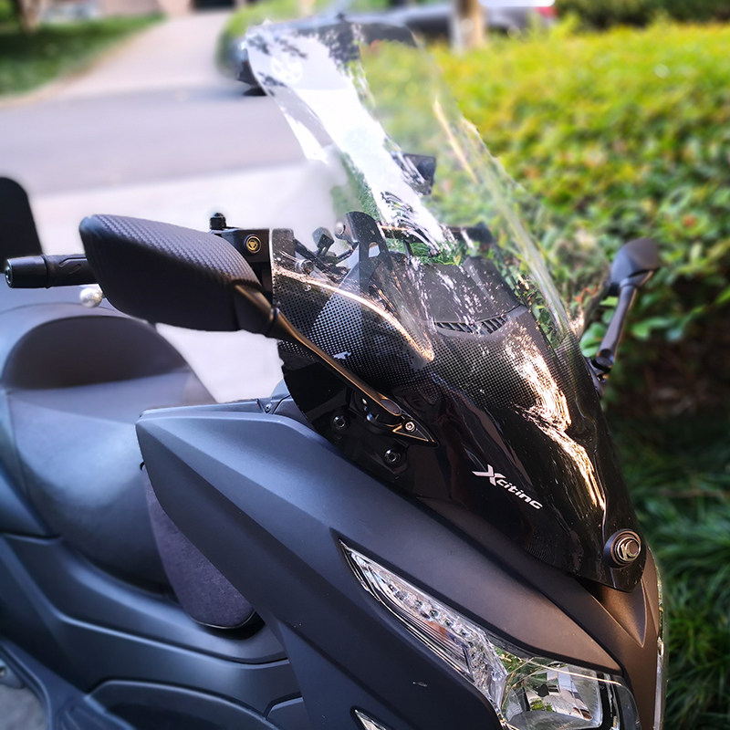 拾牛光阳ct250赛艇250300后视镜前移可折叠后视镜曲面改装