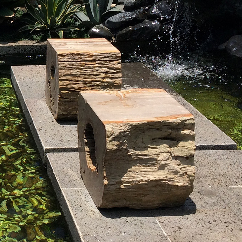 家用茶台石头户外凳子石桌天然摆件庭院茶桌石雕