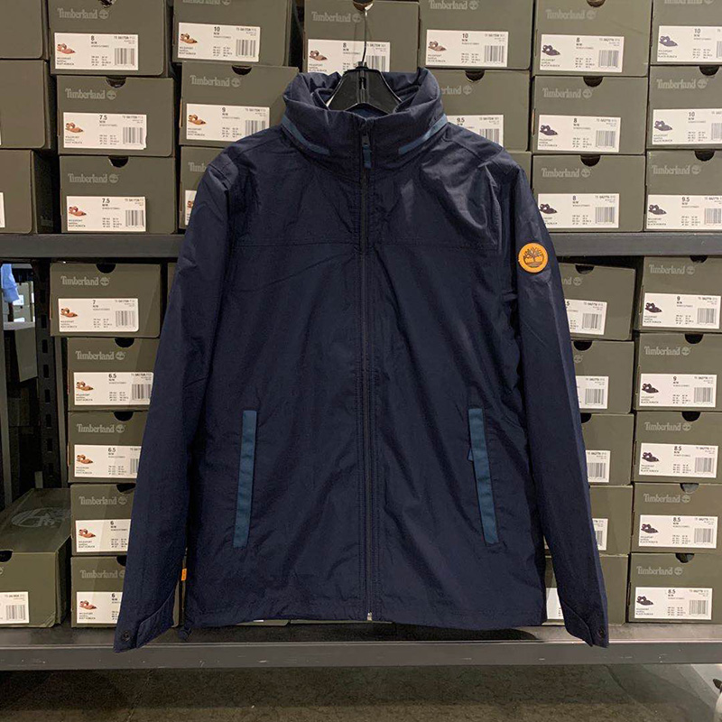 美中购物车TIMBERLAND添柏岚男三合一可拆卸保暖冲锋衣可收帽秋冬