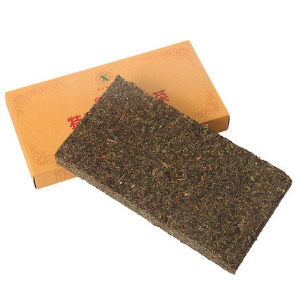 益茯特级2019年湖南安化金湘益2000g金花安化黑茶