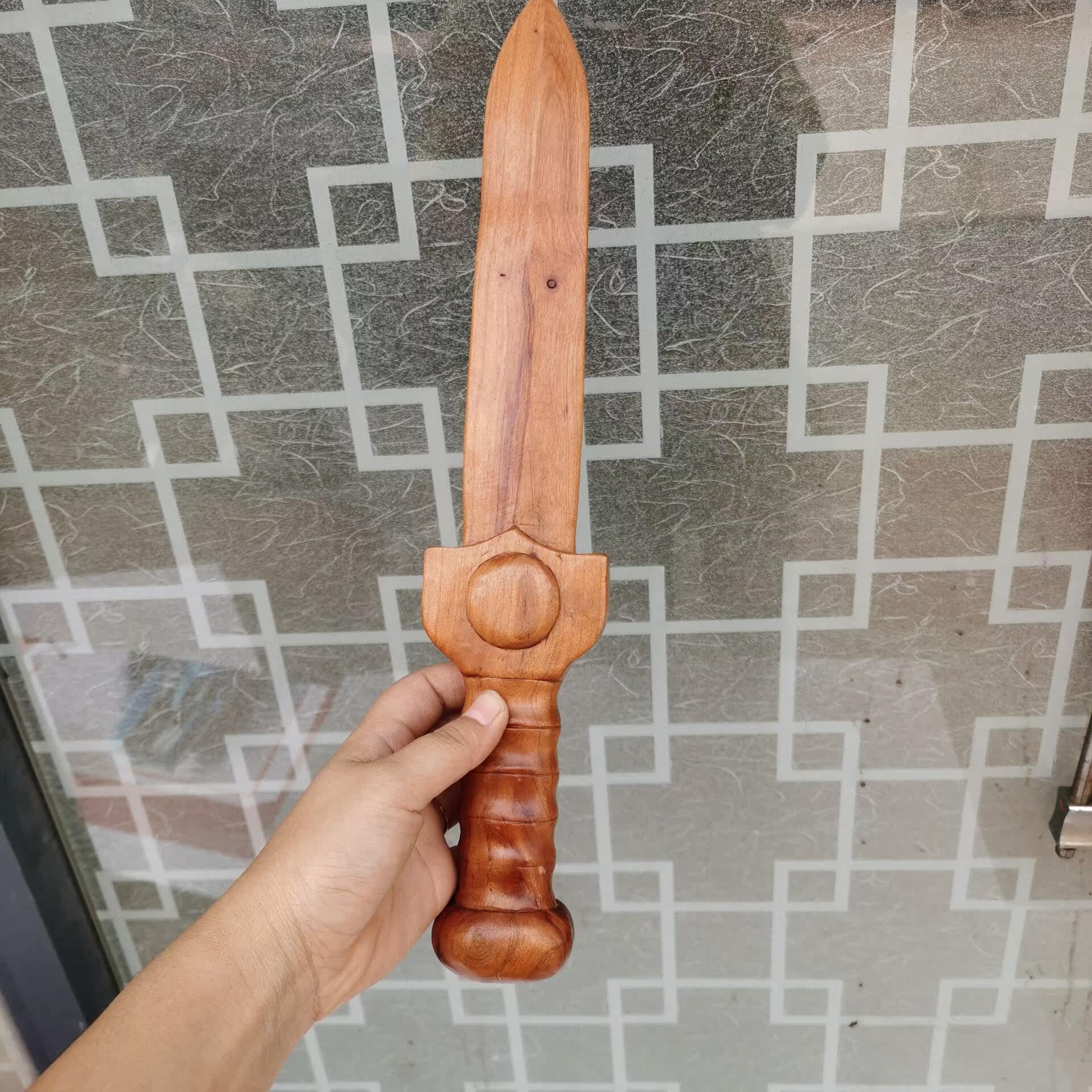 道教法器太极木剑道家法物客厅风水道教工艺品