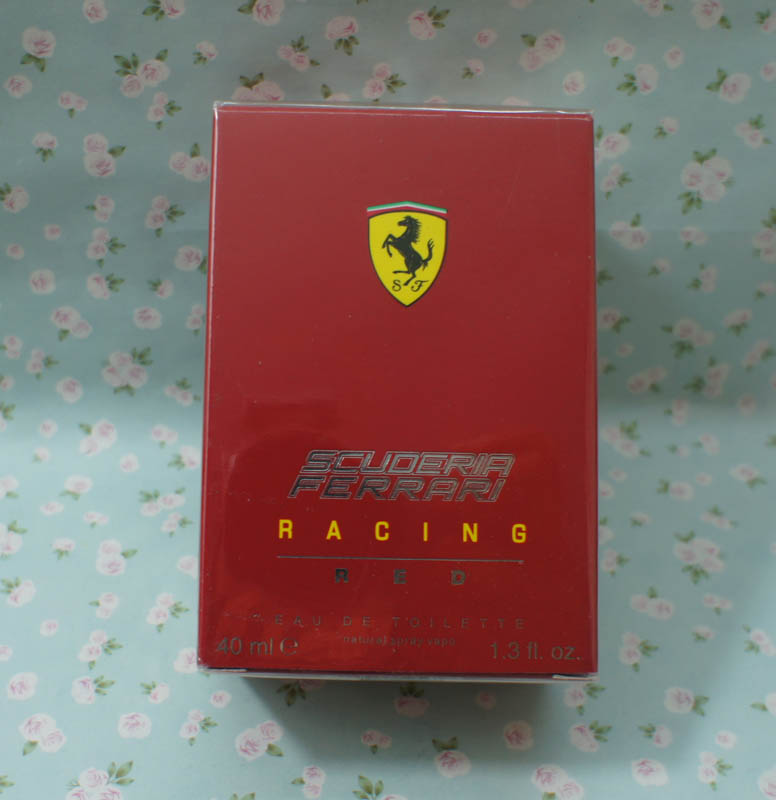 香港莎莎进口ferrari法拉利red极速红色跑车男士香水
