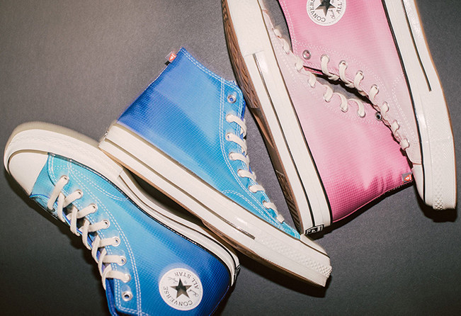 converse匡威1970s蓝粉渐变变色gradientprimaloft168111c168112c帆布