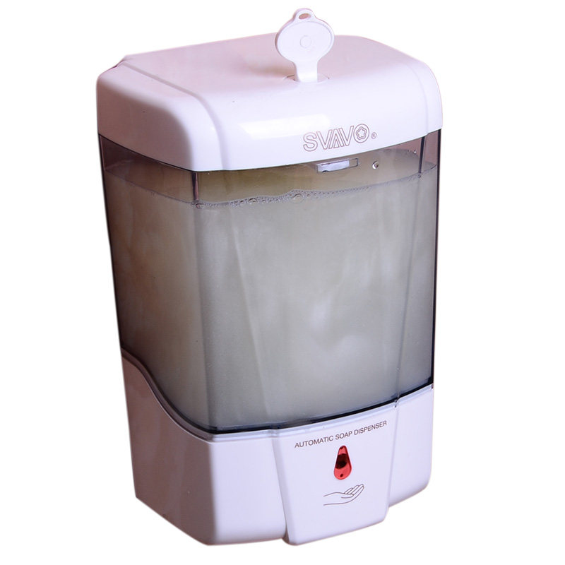 洗手瑞沃全自动液机瓶子电动感应器智能盒子壁挂皂液器