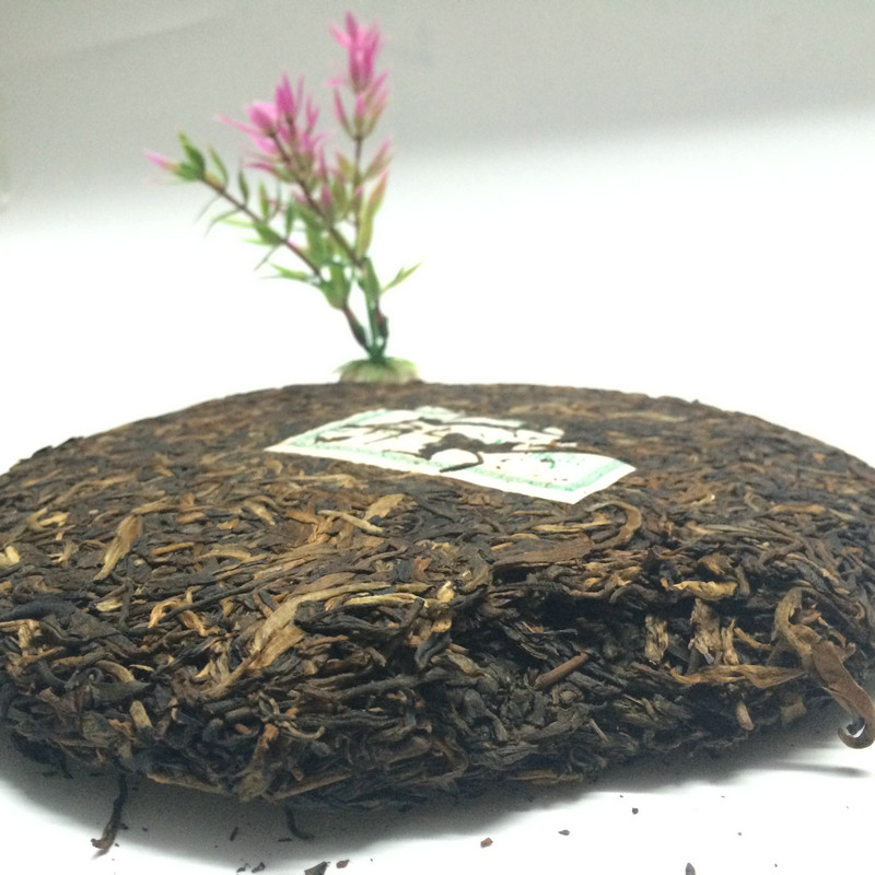 云南七子优乐乐山乔木古道古树生饼357g普洱生普洱