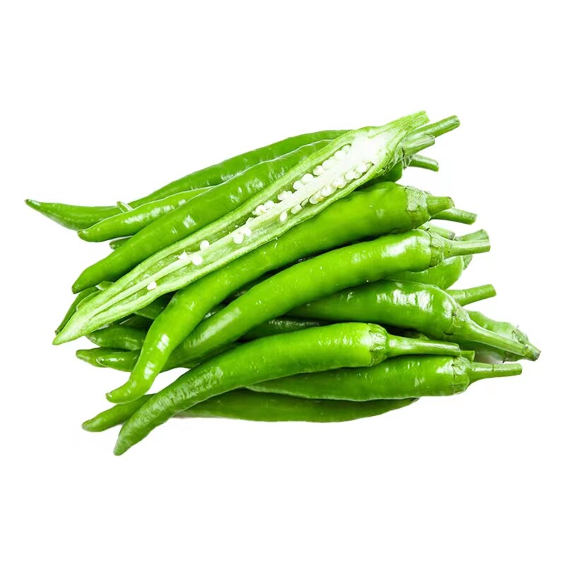苏北正宗杭椒新鲜不辣青椒尖椒荆条辣椒朝天辣椒