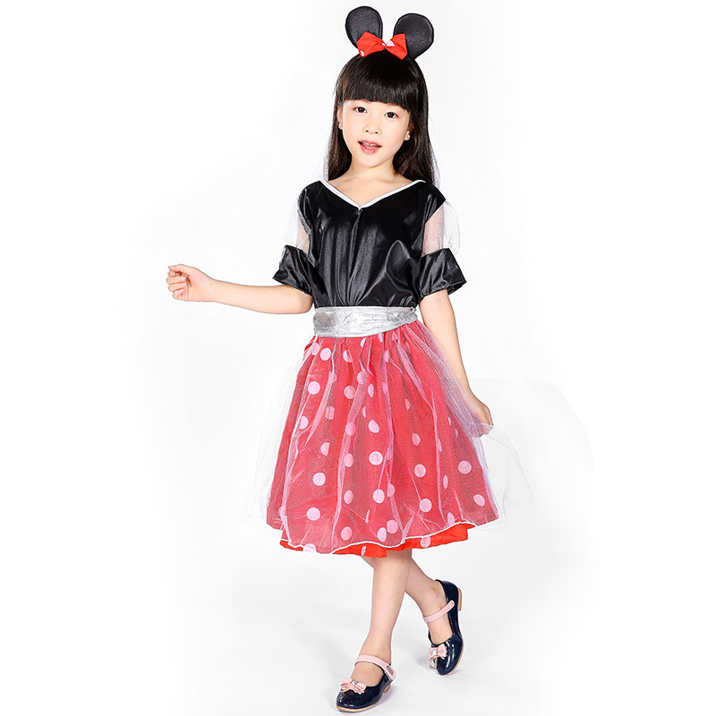 万圣儿童节表演服装演出演出服服饰幼儿园舞台米妮服饰