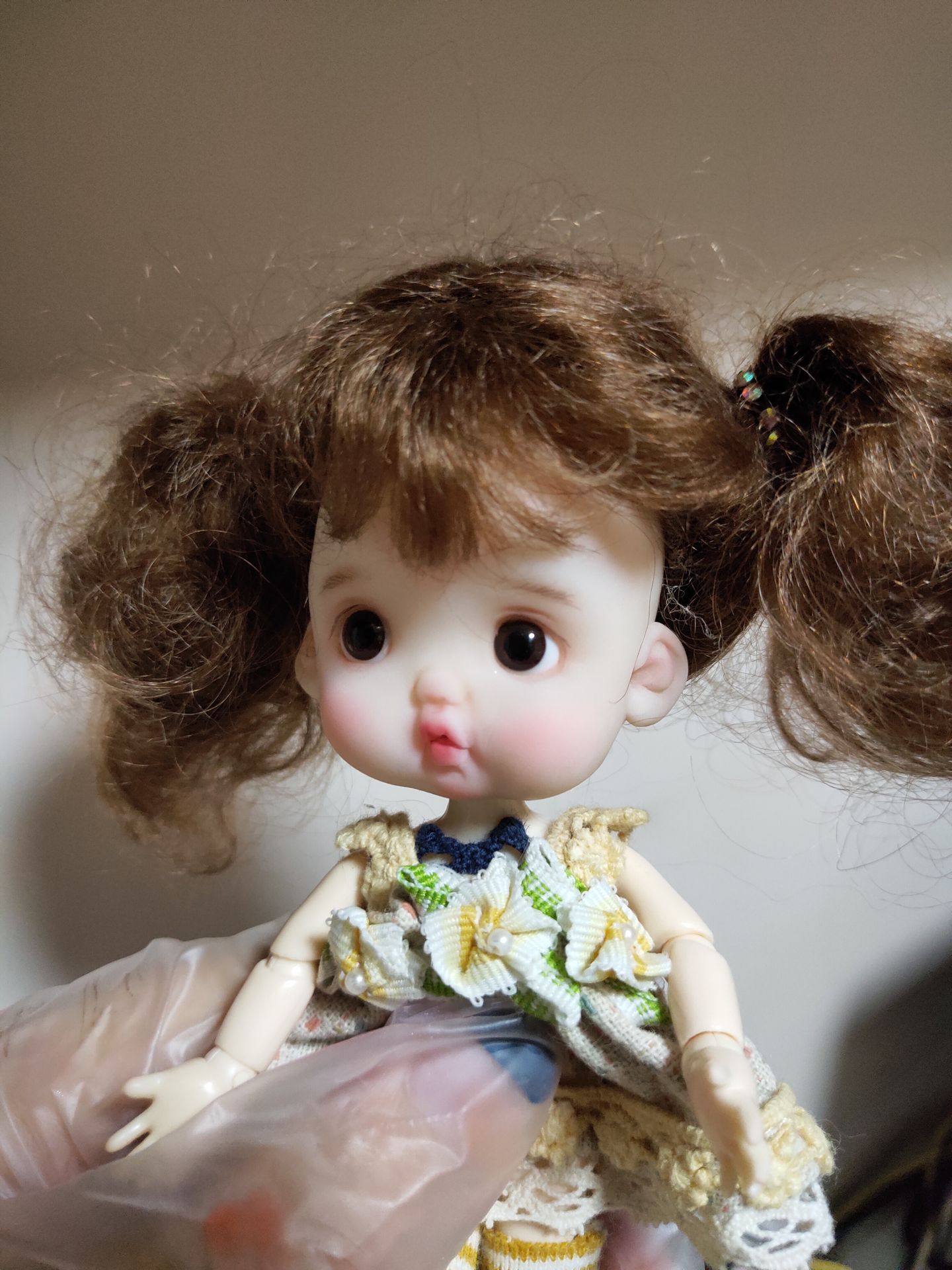 hobgoblin手工捏娃ob11黏土娃可爱嘟嘴娃私人订制改娃bjd娃娃