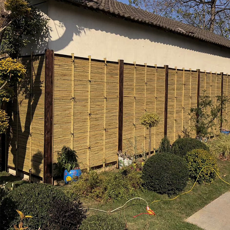 护栏定制日式篱笆栅栏围栏庭院花园布置户外大型篱笆