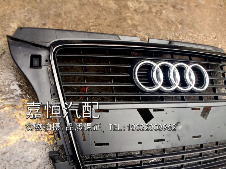 中网a3适用于奥迪年老钢琴进气格栅靓纯拆车中网