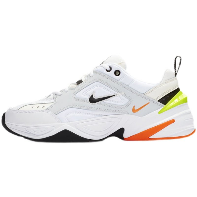 nike耐克m2ktekno白橙黄橙黄复古运动缓震跑步跑步鞋