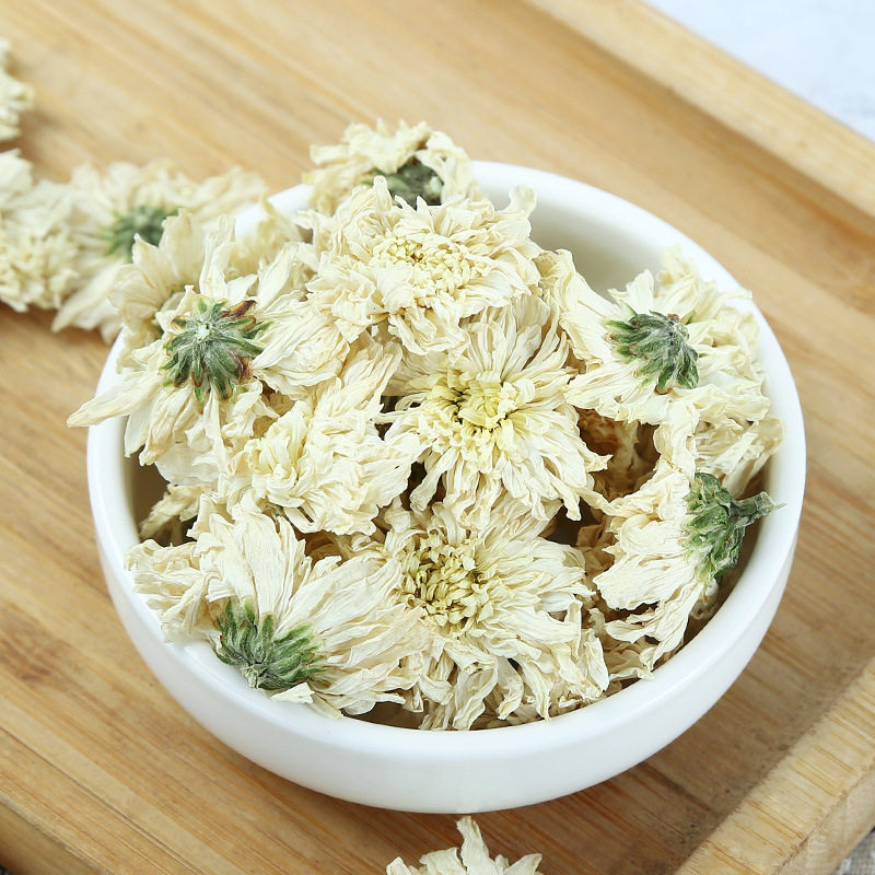 菊花白菊花正宗白菊花茶特级黄山散装七月泡水代用