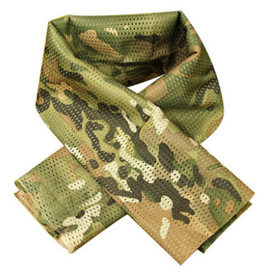 唯游 特种兵围巾户外围脖 方巾丛林伪装头巾军迷迷彩网巾男女