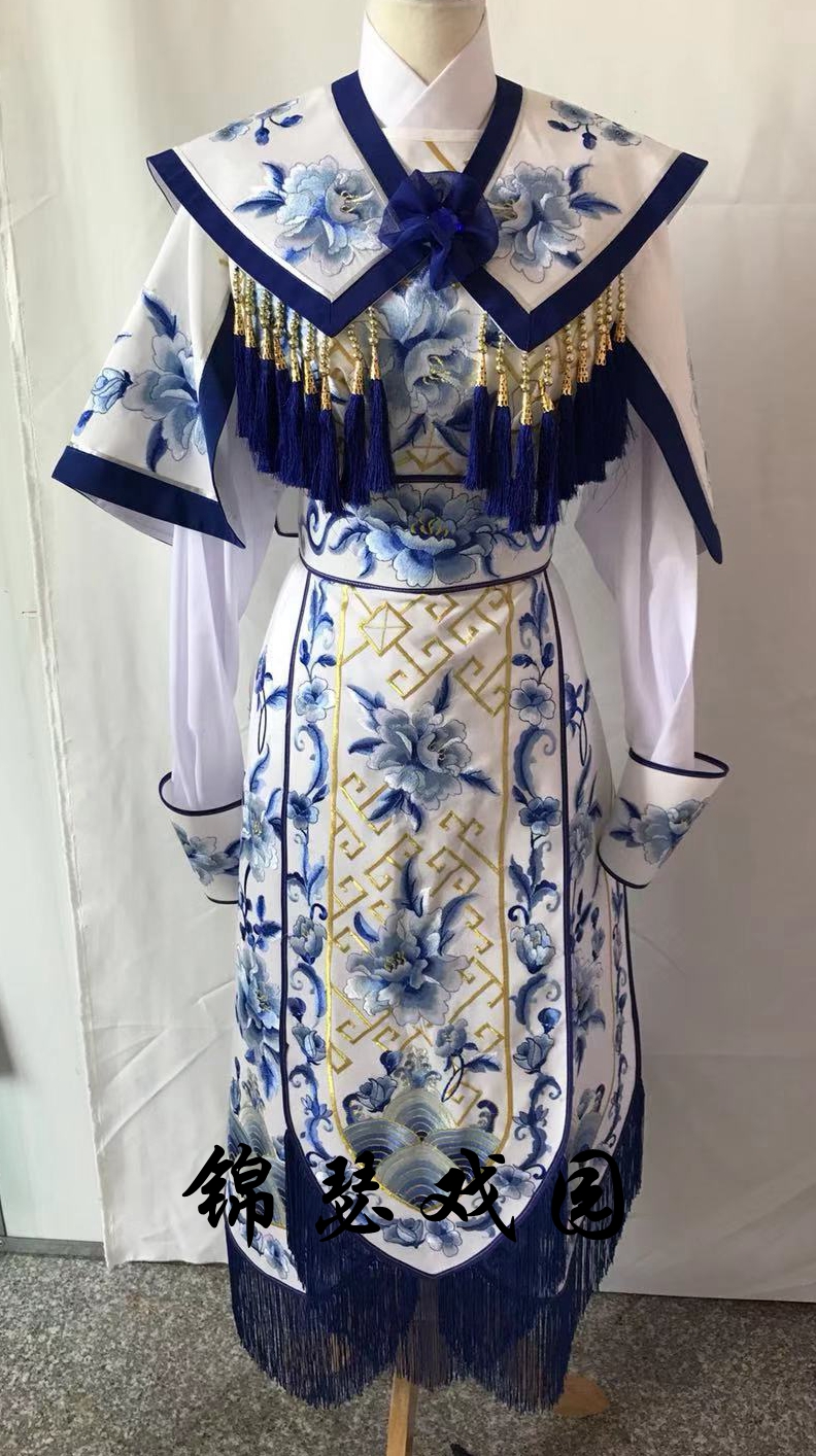 服装越剧三看御妹女将军衣武旦歌仔闽剧戏曲民族服装