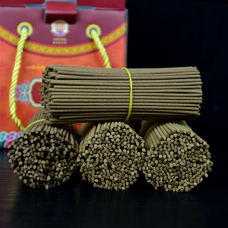 藏香青海同德桑赤寺千供寺院僧众如法天然手工藏香