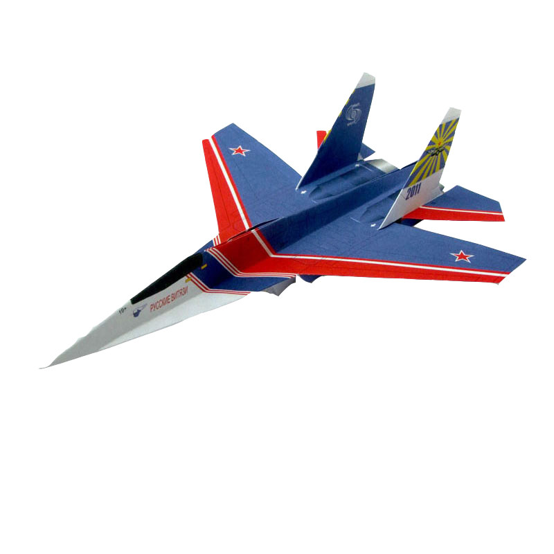 刘东纸飞机模型11f16手抛飞机玩具航模科普教材其他类型纸模