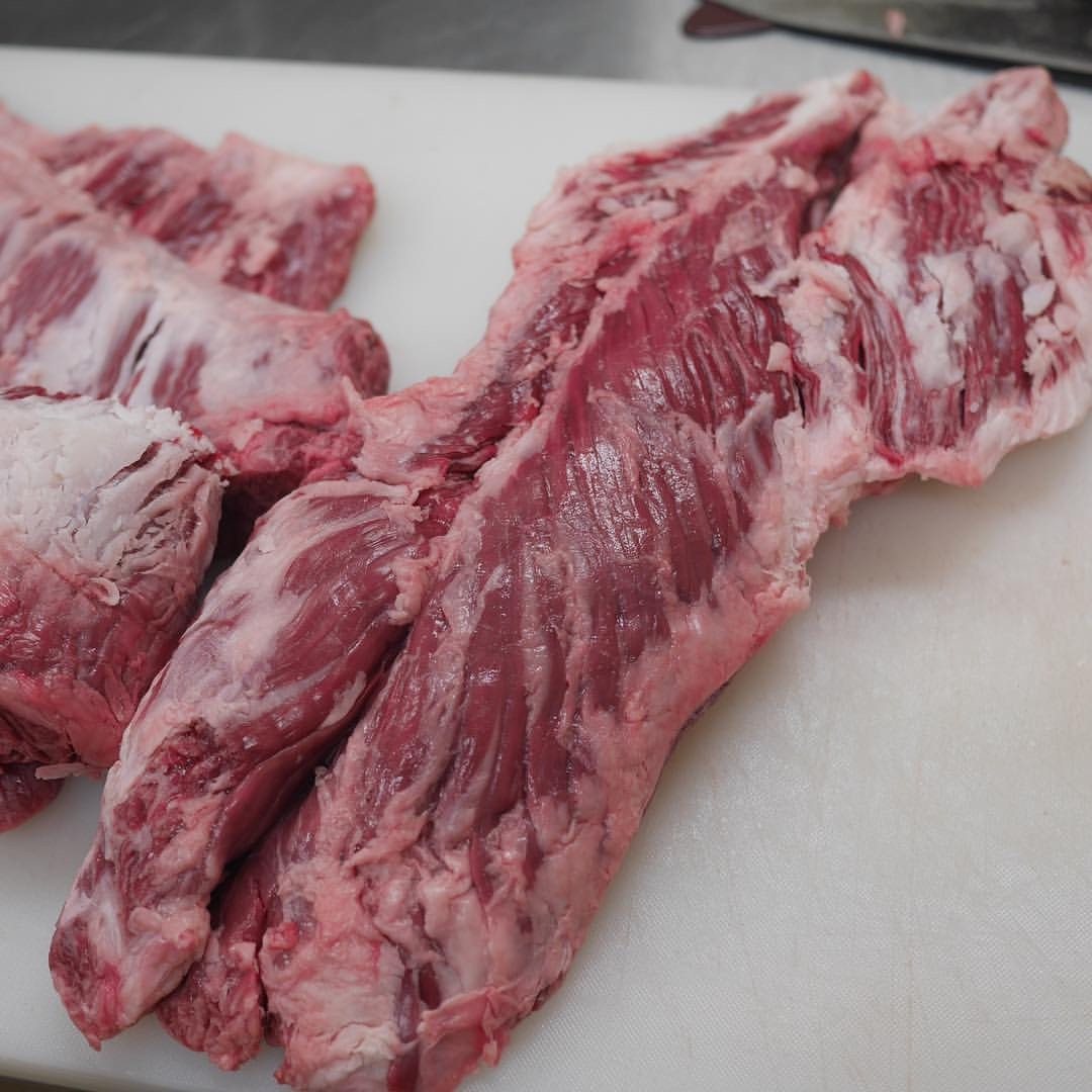 发包2斤龙江牛牛肋条烤肉炭烤雪花横膈膜清真牛排