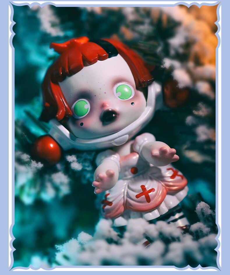 泡泡玛特popmartsp白女仆女仆吊卡skullpanda限量现货包邮潮玩盲盒