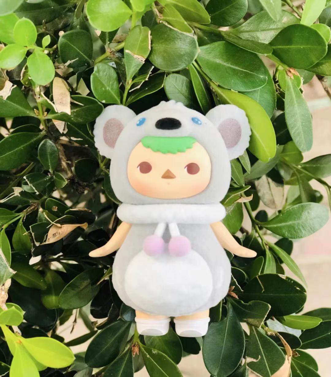 popmart泡泡玛特pucky毕奇考拉吊卡树熊盲盒周边现货潮玩盲盒