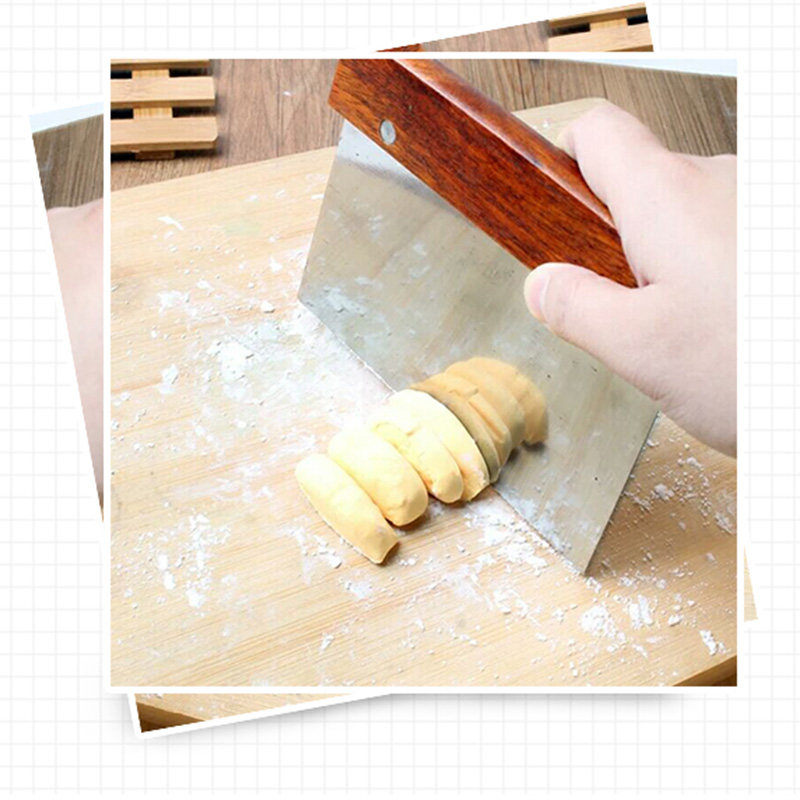 不锈钢肠粉刮刀 刮面板切割面团 蛋糕刮板 奶油抹刀 家用烘焙工具
