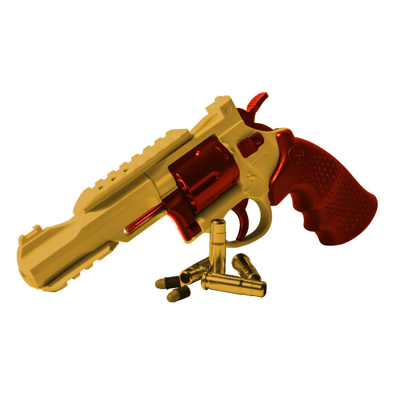 小月亮r8左轮玩具软弹枪手手枪抛壳儿童zp5电动玩具枪