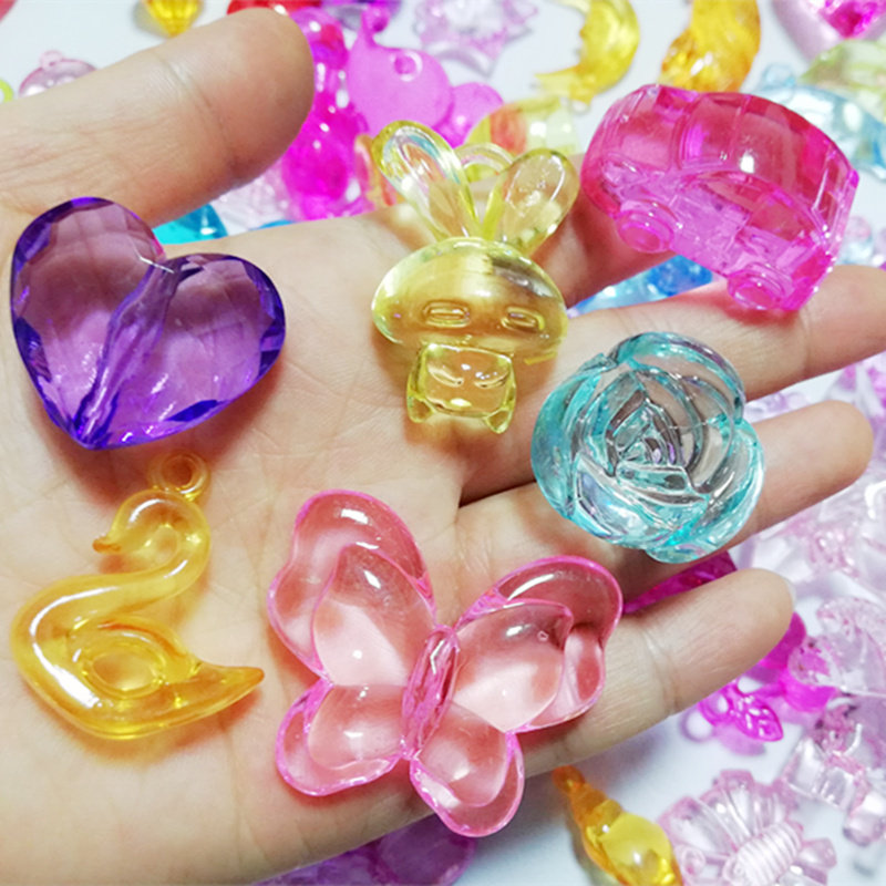 亚克力水晶宝石玩具彩色石头儿童过家家游戏寻宝幼儿园奖励小礼物