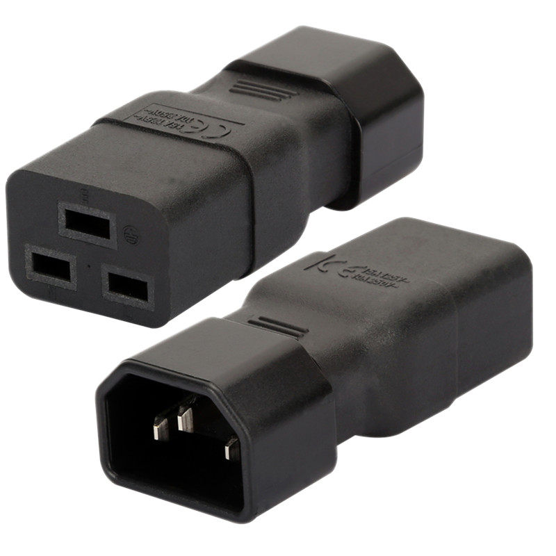 服务器pduups转换插头iec320-c14c19品字转换插头