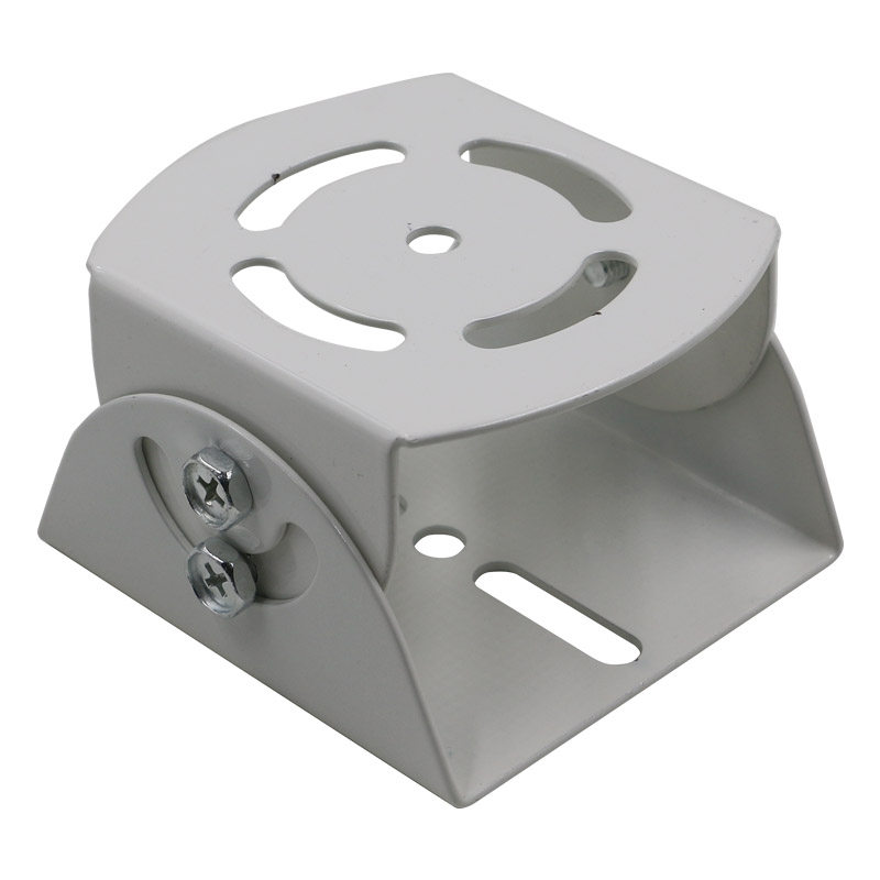 监控鸭嘴头中万向节监控支架万向节 工程专用安防万向头 铁材质