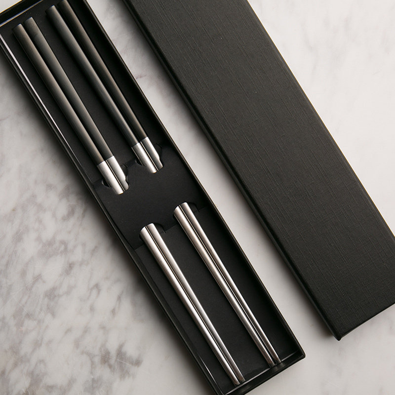 筷子礼盒送礼五双餐具家用盒装朵颐两双创意筷子