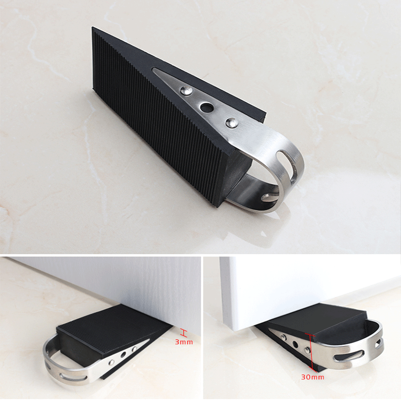 门塞免安装阻门器挡门顶门神器抵门家用房门固定安全防风防撞门塞