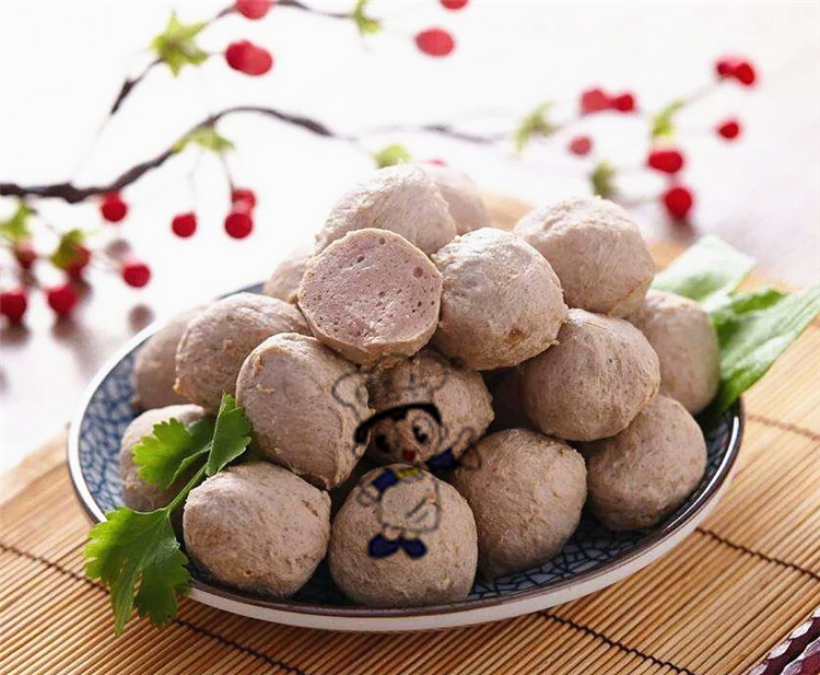 食材火锅汕头特色美食手打牛肉丸子爽口弹牙牛丸