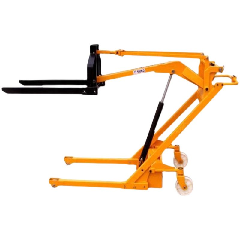 便捷电动叉车多功能可折叠轻型液压装卸卸车手推叉车