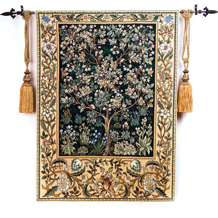 新疆和田民族特色手工艺品居家布艺毯子挂毯壁画新款挂毯