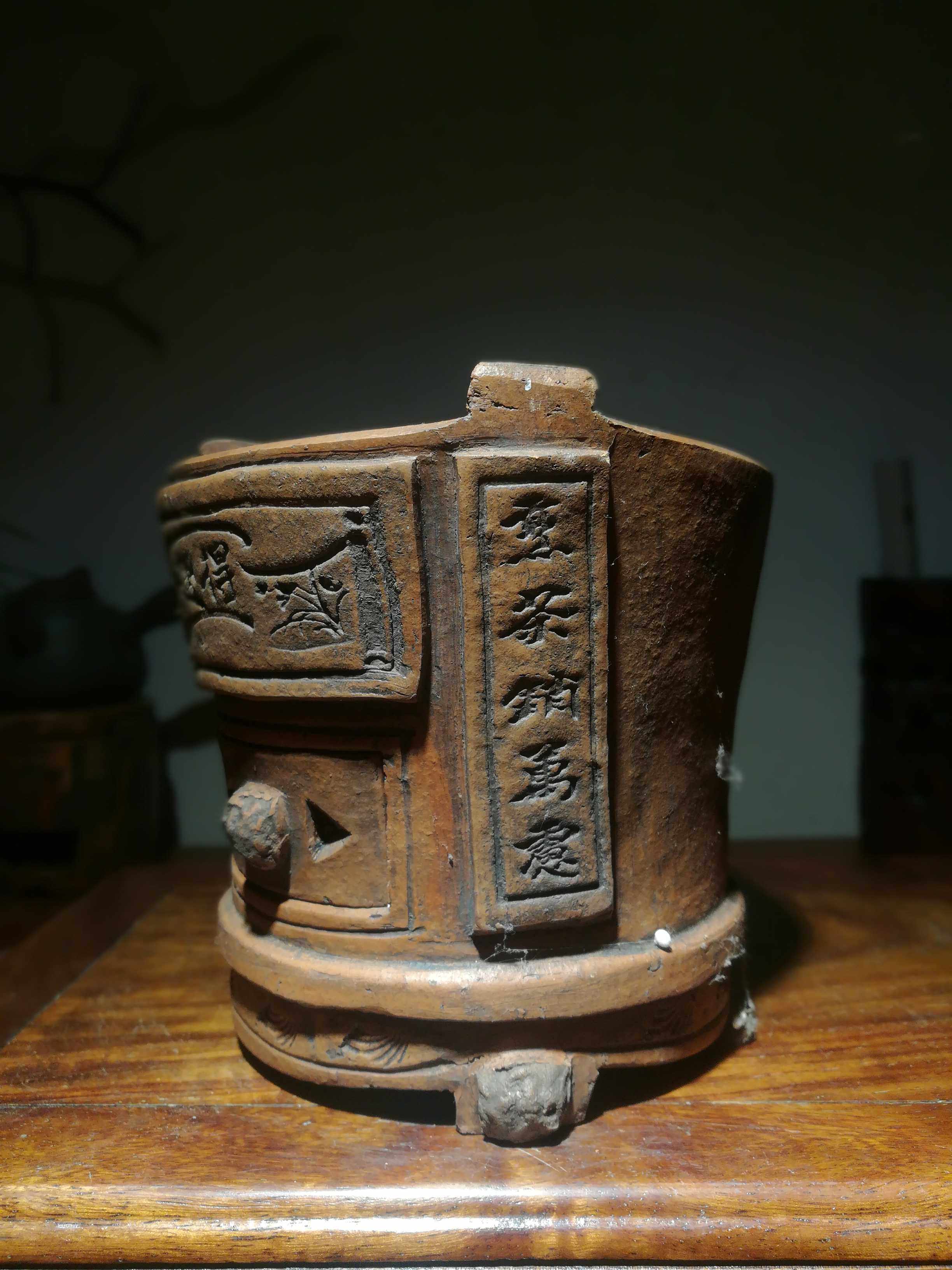 潮汕炭炉红泥炉子老式小火炉手工风炉文房茶道茶道