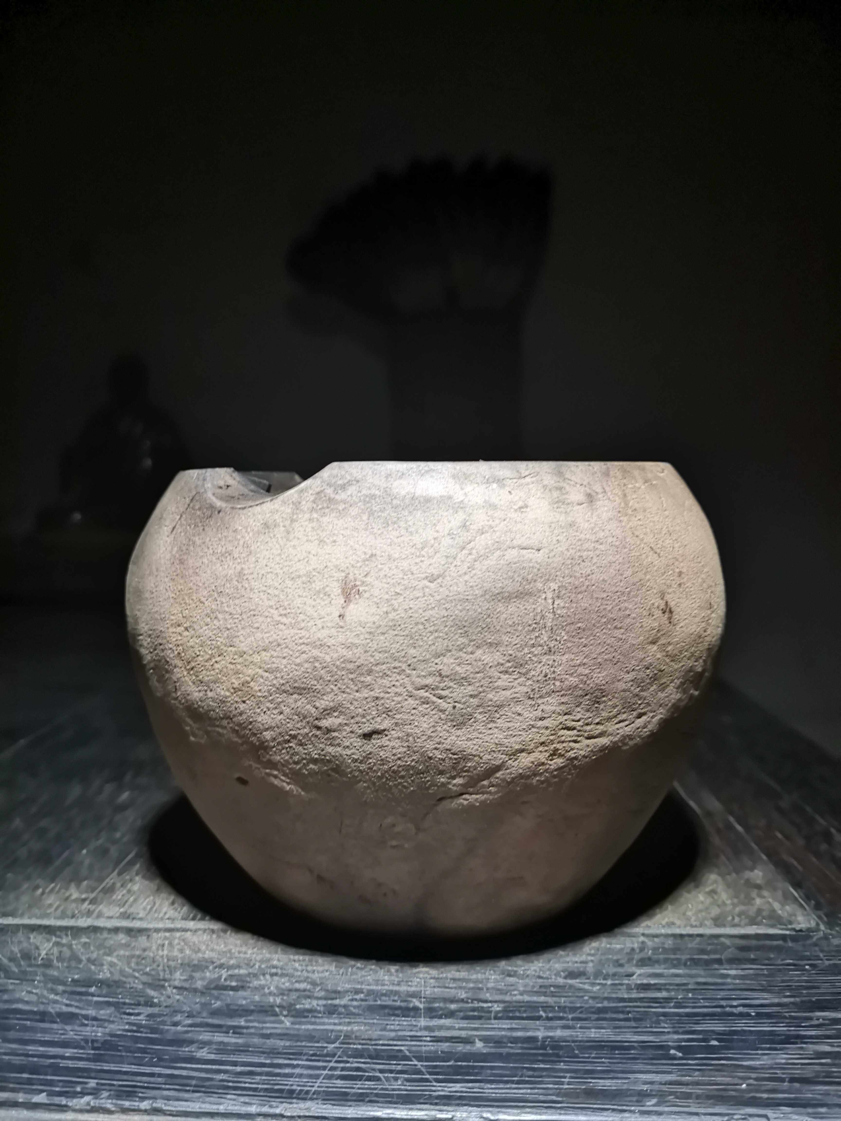 白泥炭炉旧藏泥炉火炉手工风炉防裂文房茶道茶道