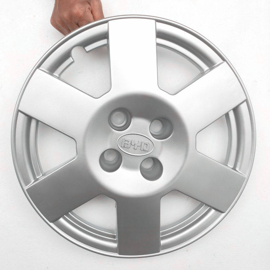 适用比亚迪f3 f3r车轮装饰罩轮毂盖轮盖轮胎帽 15寸加厚 铁钢圈