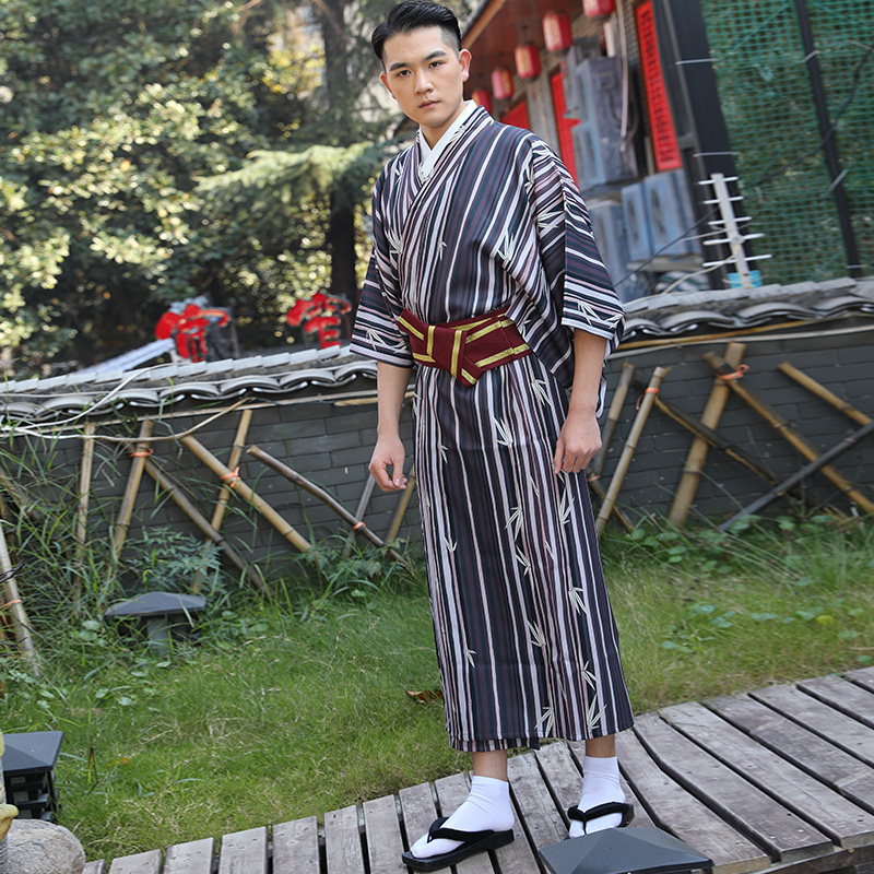 日本和服绅士武士传统正装夏日祭日日式服装cosplay男装