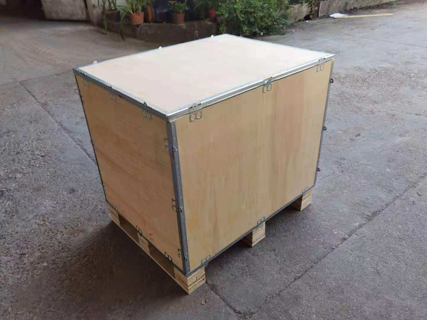 包装箱铁皮设备包装包装物物流卡扣熏蒸出口经济型衣箱