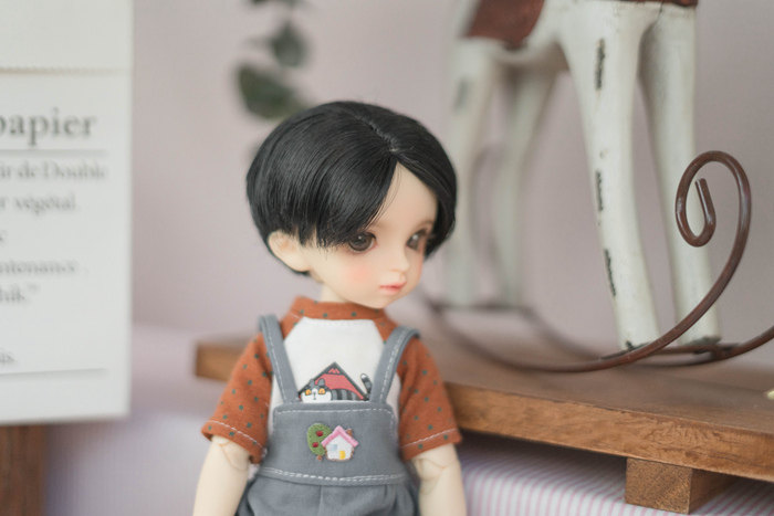 kakabjd娃娃6分男生正太乖巧学生高温兵长bjd娃娃