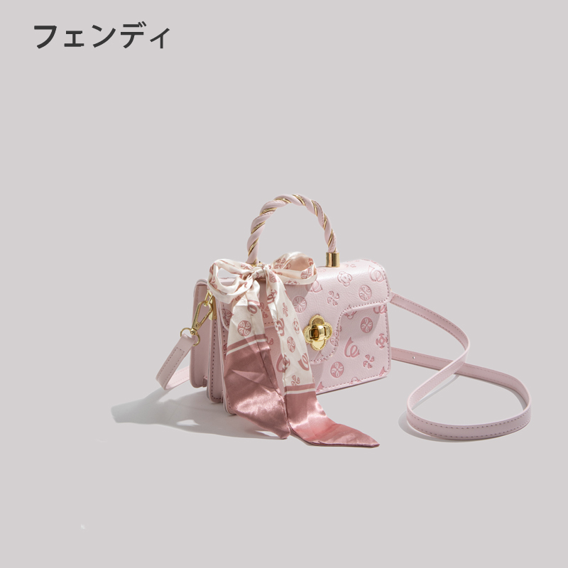 日本フェンディ女士包包2021新款高级感轻奢ins小众小方包斜挎包